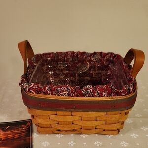 Longaberger Father's Day Spare Change Basket